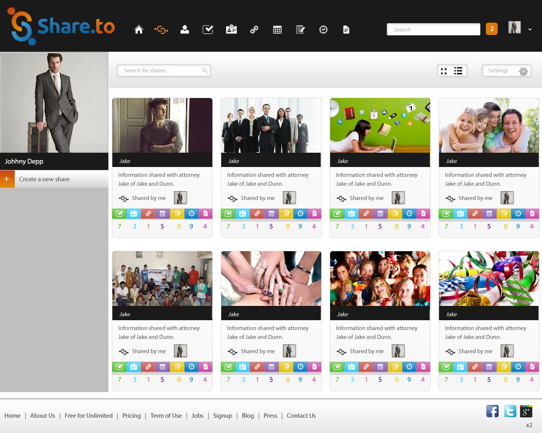 Web Design by pb for HyperOffice | Design #1030008