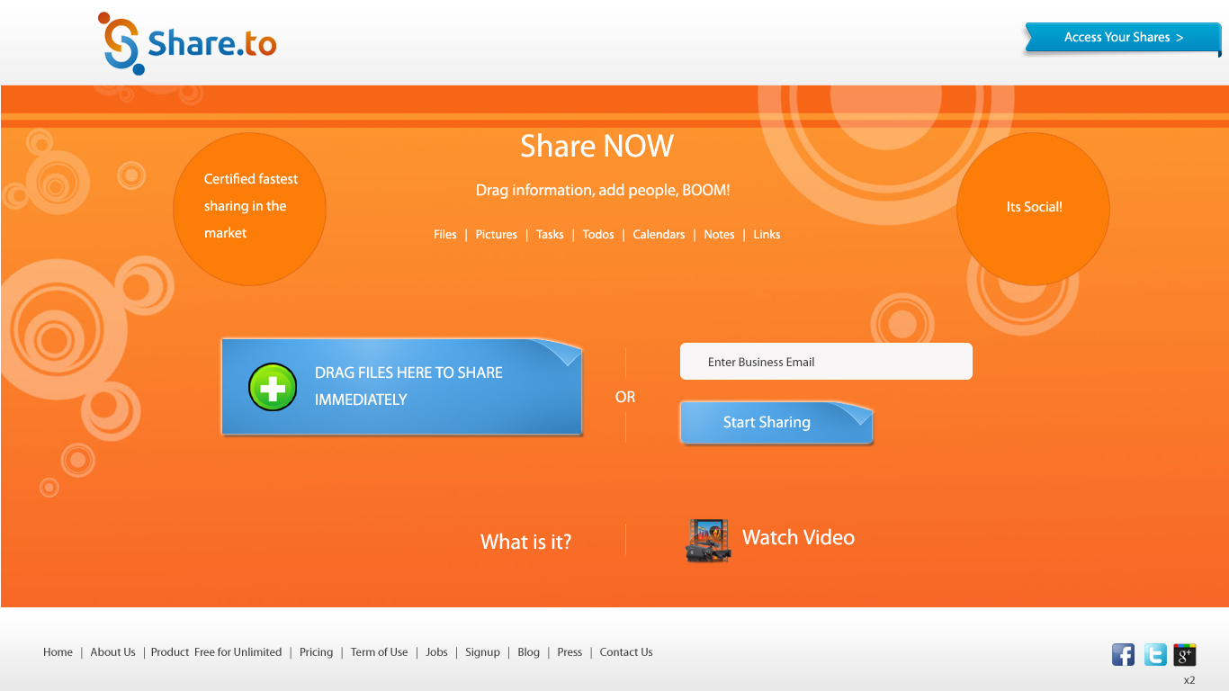 Web Design by pb for HyperOffice | Design #1032115