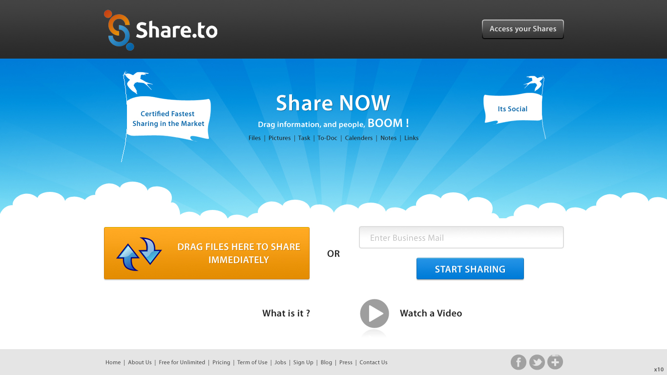 Web Design by pb for HyperOffice | Design #1033795