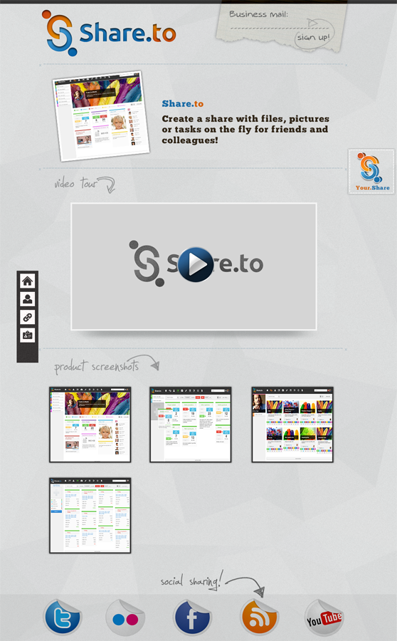 Diseño Web por umarstudio para HyperOffice | Diseño #1034338