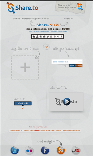 Web Design by umarstudio for HyperOffice | Design: #1046989