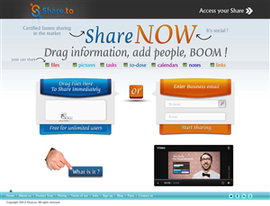 Web Design by saim for HyperOffice | Design: #1052675