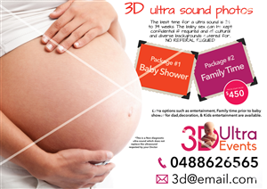 3D Ultra Events | Flyer Design by Rohan Alexander