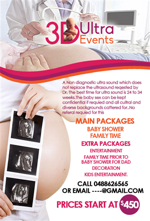 Flyer Design by Juuri for 3dultra events | Design: #3848657