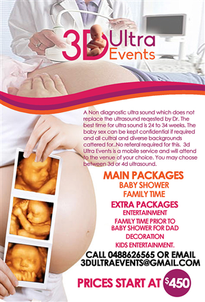 3D Ultra Events | Flyer Design by Juuri