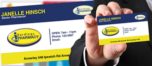 Business Card Design by MDesigns ™ for hardings pharmacy | Design: #3866593