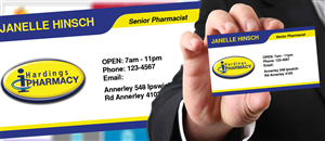 Business Card Design by MDesigns ™ for hardings pharmacy | Design: #3866603