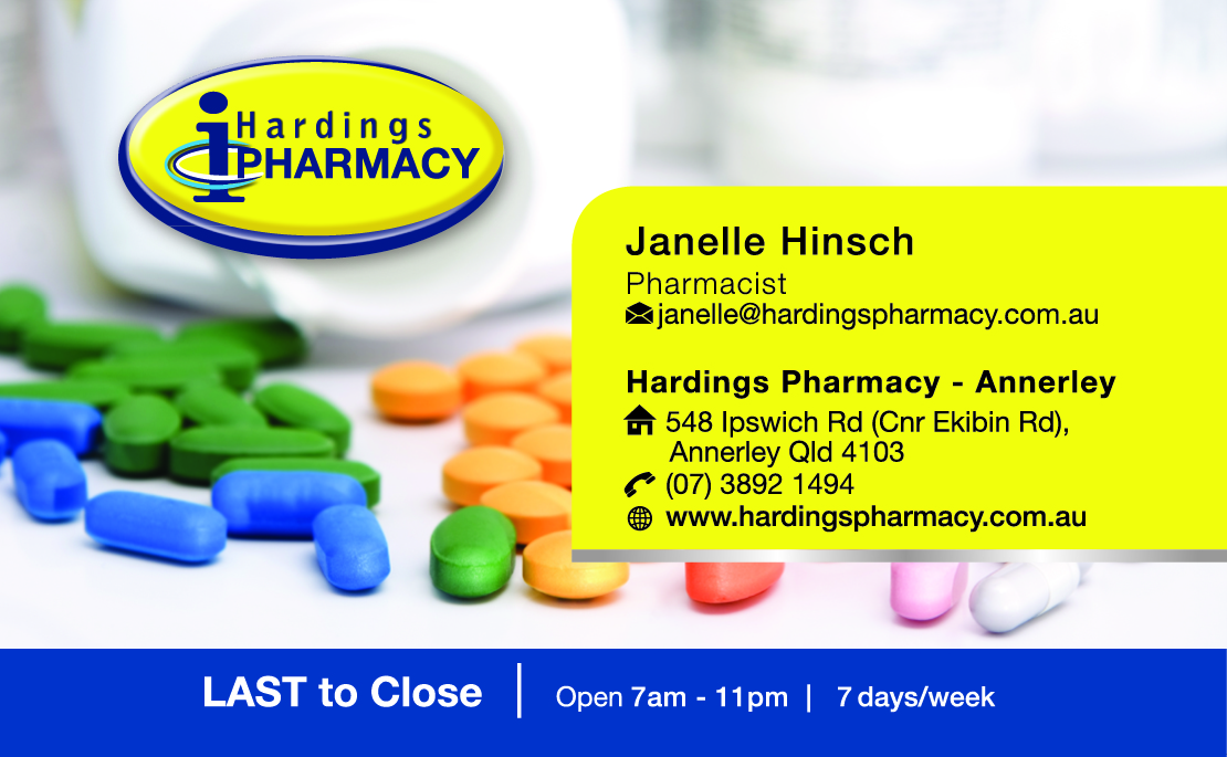 Business Card Design by tuan1968 for hardings pharmacy | Design #3939670