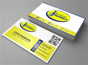Business Card Design by AwsomeD for hardings pharmacy | Design: #3847549