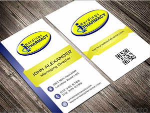 Business Card Design by AwsomeD for hardings pharmacy | Design: #3847550