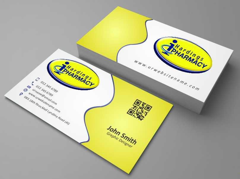 Business Card Design by AwsomeD for hardings pharmacy | Design #3847552