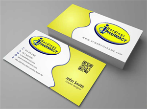 Business Card Design by AwsomeD for hardings pharmacy | Design: #3847552