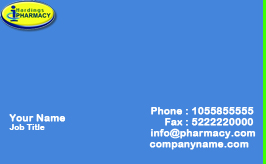Business Card Design by arunr_designer for hardings pharmacy | Design #3841654