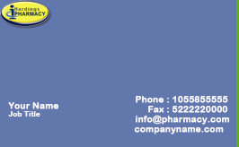 Design de Carte de Visite par arunr_designer pour hardings pharmacy | Design #3841654