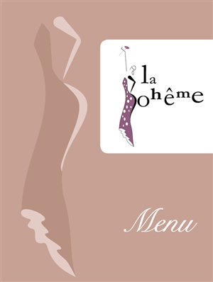 Menu Design by Biplov Gautam