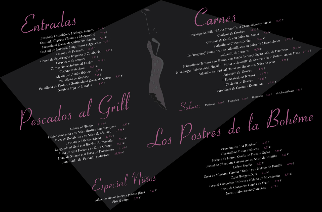 Menu Design by wolf for this project | Design #165270