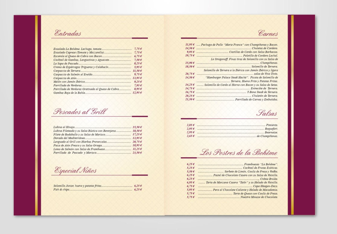Menu Design by ani for this project | Design #131178