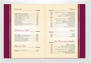 Menü-Design von ani für dieses Projekt | Design: #131178