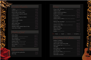 Menu Design by SergioArcibar for this project | Design #127694