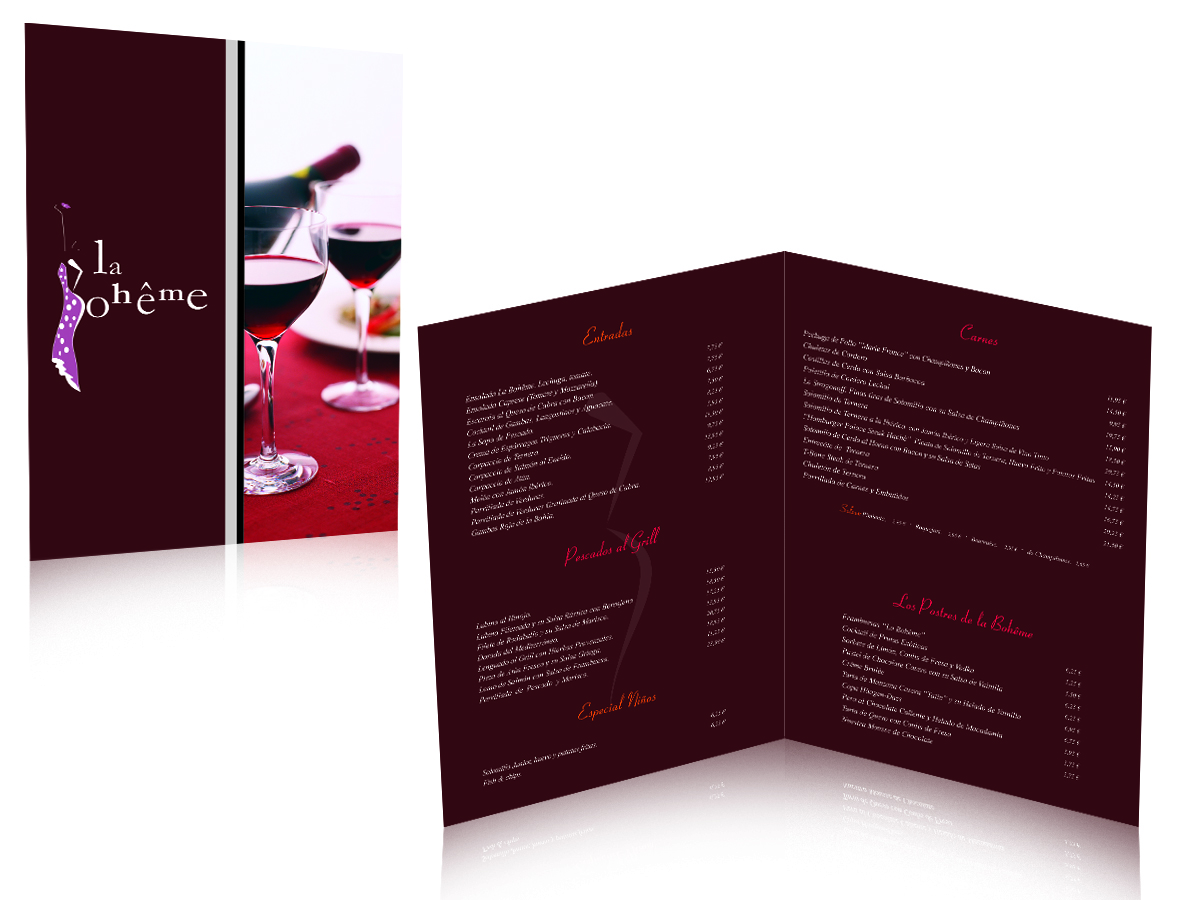 Menu Design by Oguz Aybar for this project | Design #155238
