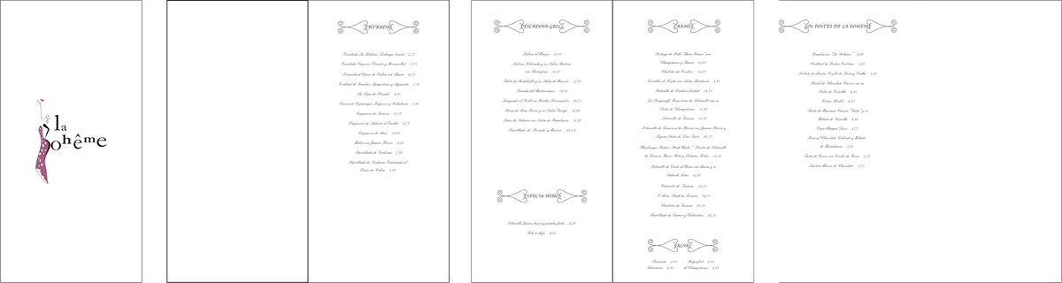 Menü-Design von Bryn Christian für dieses Projekt | Design #164956