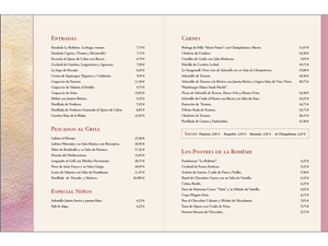 Menu Design by Thomann Design for this project | Design: #135180