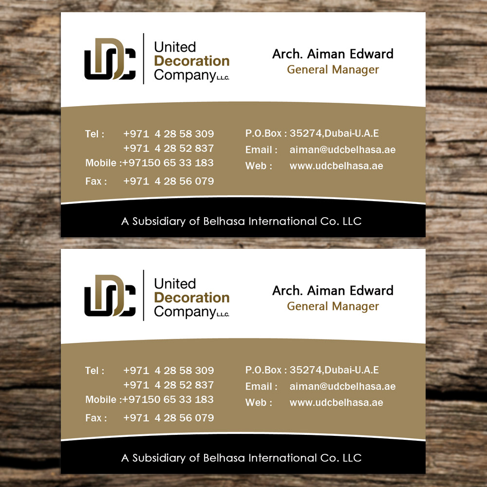 Business Card Design by Sandaruwan for this project | Design #3842568