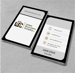Business Card Design by AwsomeD for this project | Design: #3847783