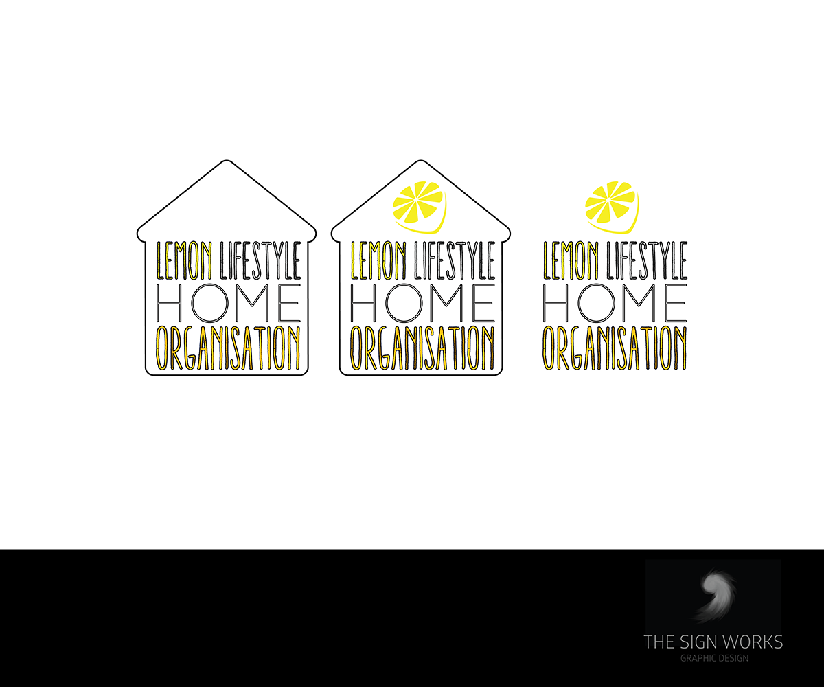 Diseño de Logo por The Sign Works para Lemon Lifestyle Home Organisation | Diseño #3928200