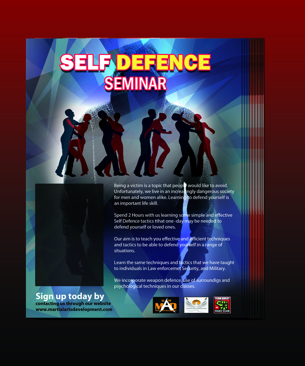 Flyer Design by uk for Martial Arts Development | Design #3868743
