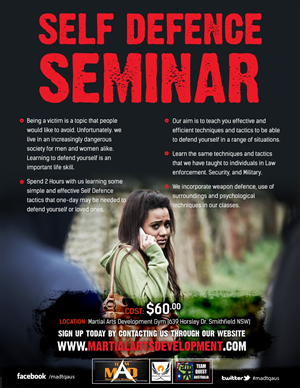 Flyer Design by tale026 for Martial Arts Development | Design: #3869609