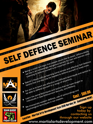 Flyer-Design von Triste Uno für Martial Arts Development | Design #3875132