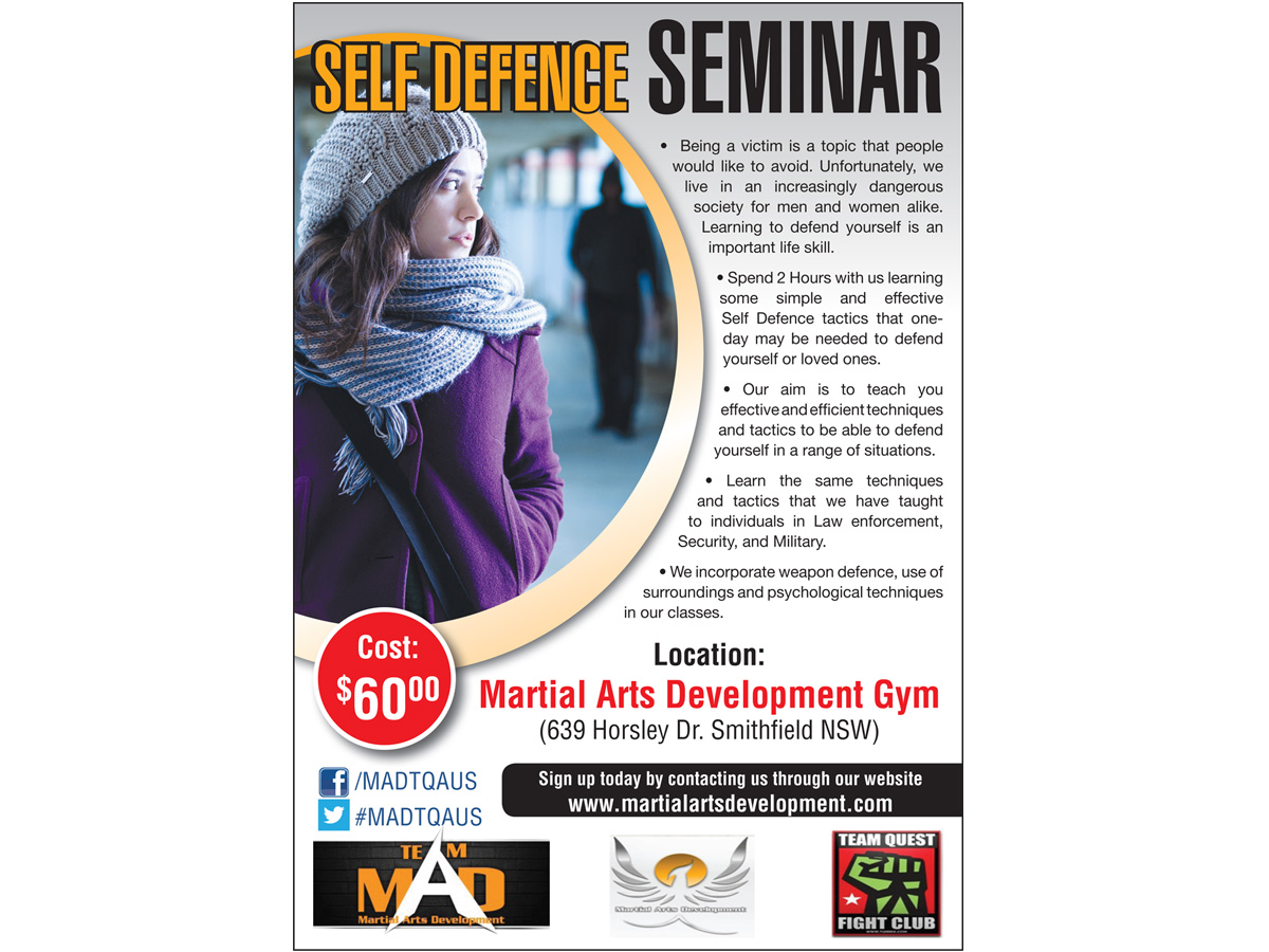Flyer-Design von aaltuna für Martial Arts Development | Design #3873859