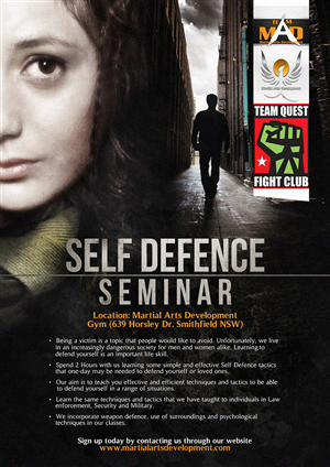 Flyer Design by D-Design for Martial Arts Development | Design: #3872122
