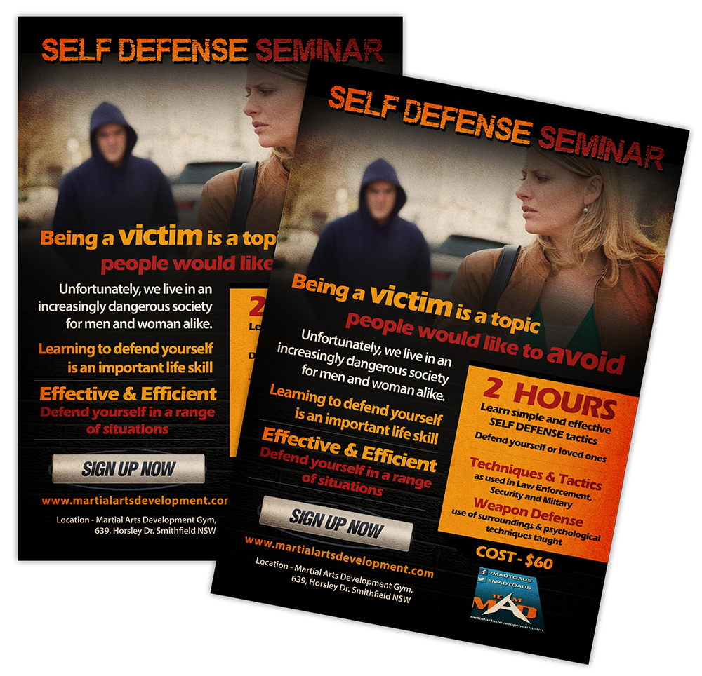 Flyer Design by creationz2011 for Martial Arts Development | Design: #3888259