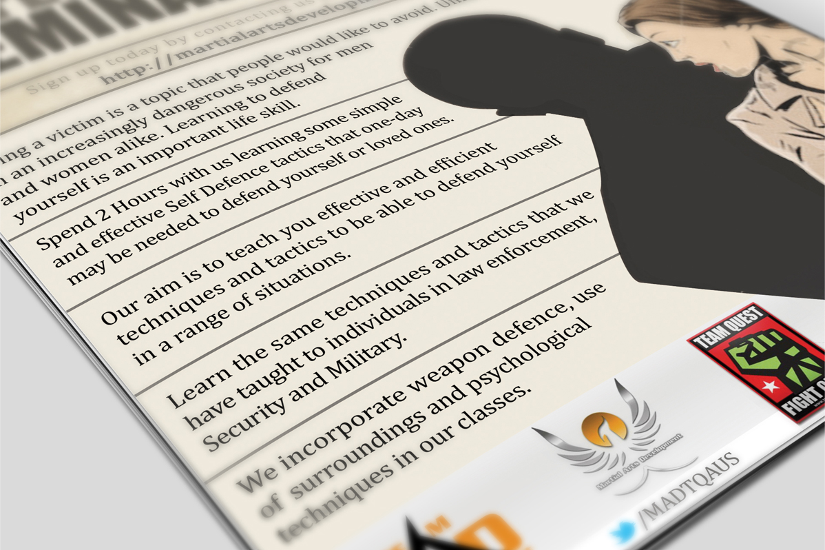 Flyer Design by Creative Chamber for Martial Arts Development | Design #3880274