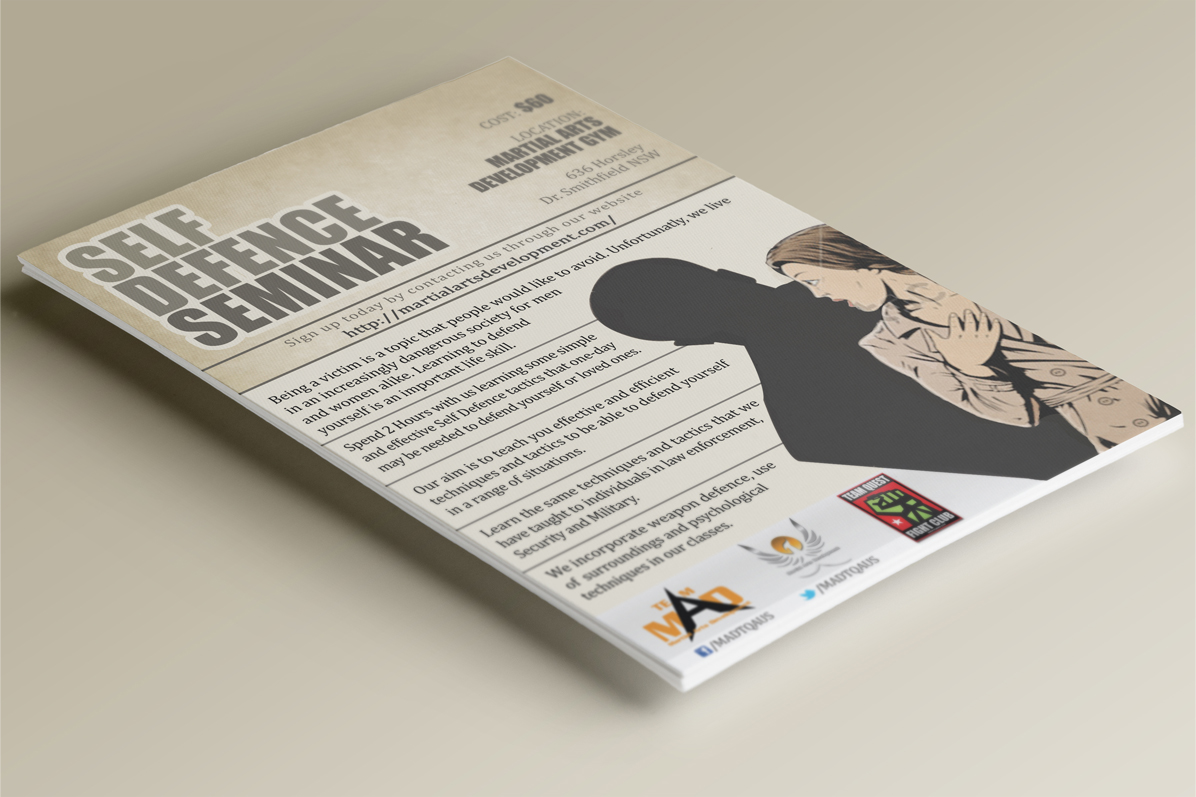 Flyer Design by Creative Chamber for Martial Arts Development | Design #3880278