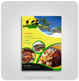 Flyer to Restuarant  | Flyer Design by Hana
