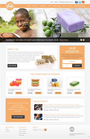 Web Design by pb for this project | Design: #3860422