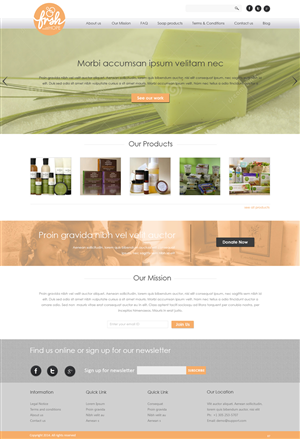 Web Design par pb pour ce projet | Design : #3860524