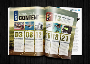 Magazine Design by hema dhawan for this project | Design: #3954868