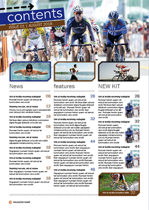 Magazine Design by Tabasheer for this project | Design: #3851452