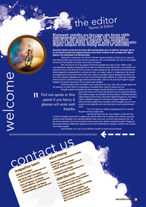 Magazine Design by Tabasheer for this project | Design: #3851457