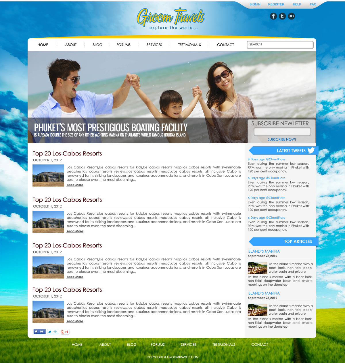 Design Wordpress par webwinner pour UpTrip | Design #1095737