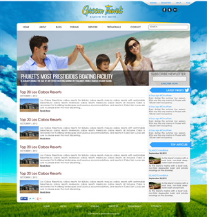 Design Wordpress par webwinner pour UpTrip | Design : #1095737