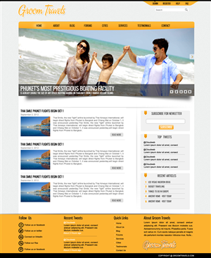 Design Wordpress par webwinner pour UpTrip | Design : #1095807