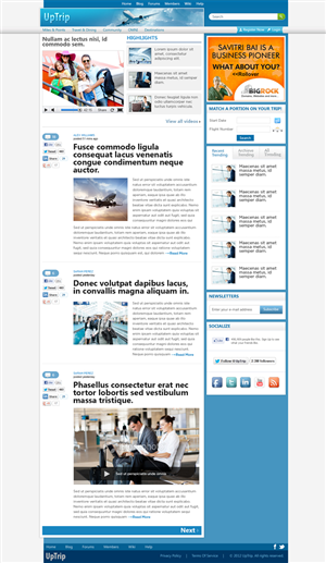 Wordpress Design by Mayank Patel