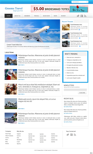 Design Wordpress par pb pour UpTrip | Design : #1030314