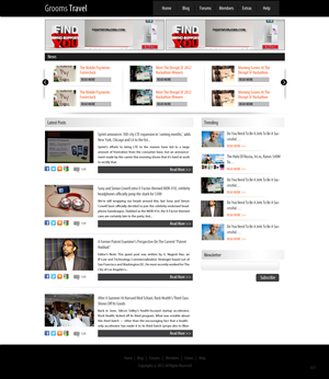 Design Wordpress par pb pour UpTrip | Design : #1033767