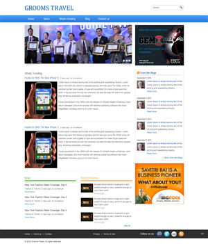 Design Wordpress par pb pour UpTrip | Design : #1040343